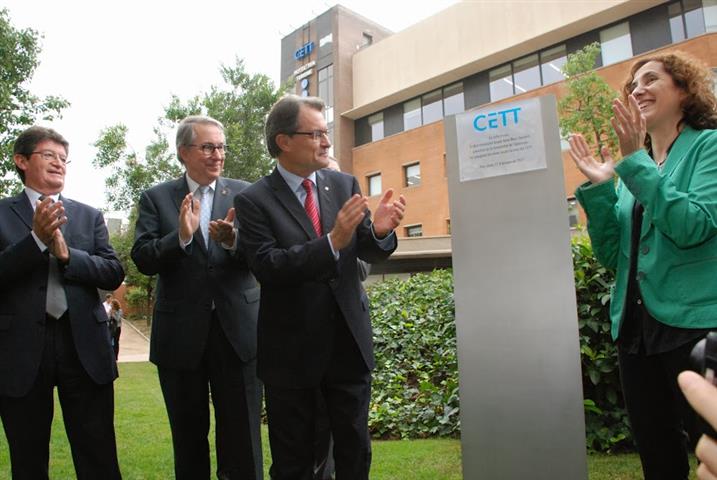 Fotografía de: El presidente de la Generalitat inaugura las nuevas instalaciones del CETT | CETT